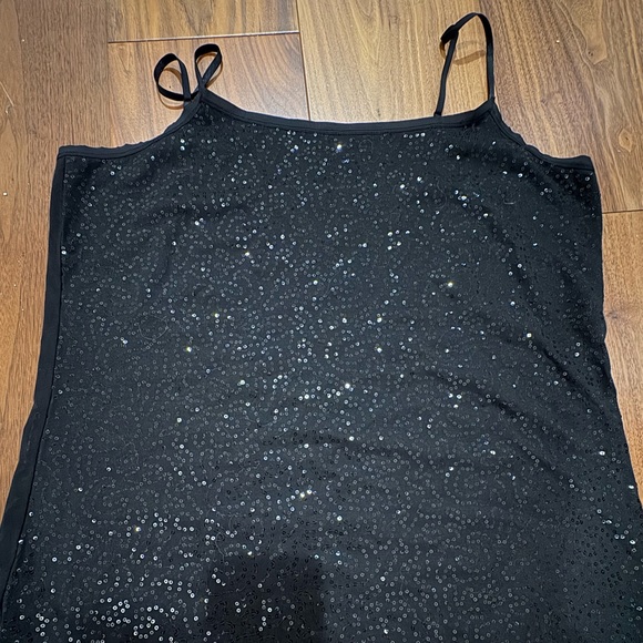 Ann Taylor Elegant Black Camisole XL - Picture 2 of 3